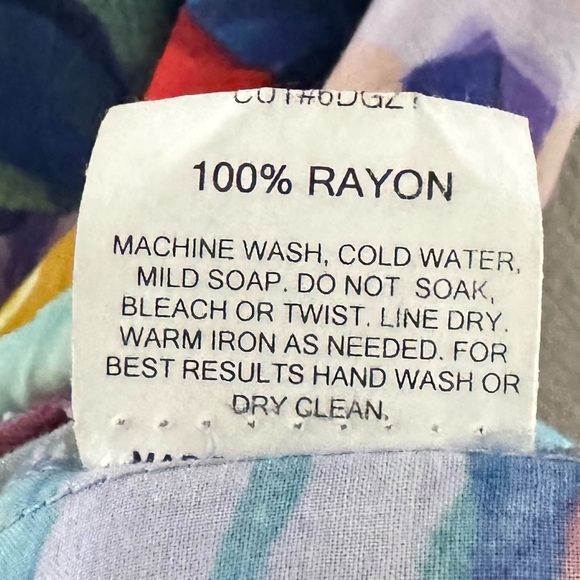 Jams World Hattie Dress XL Dewberry Drop Waist Tiered Floral Tropical Resort - Picture 7 of 9